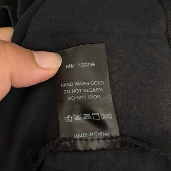 Tuckernuck Pomander Place 100% Cotton Black Finley Flutter Mini Dress Size Small - Picture 7 of 9